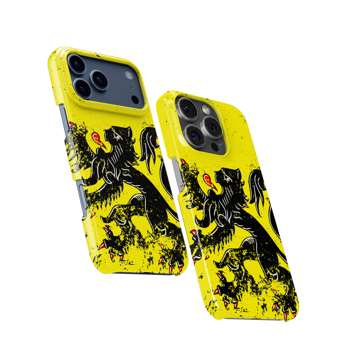 Flemish Lion Cycling Heritage cycling iPhone case view 2