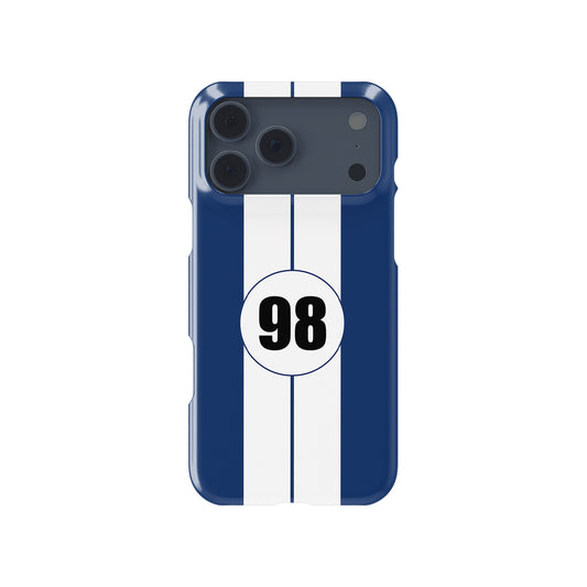 Ford Carroll Shelby Cobra Livery motorsport iPhone case view 1