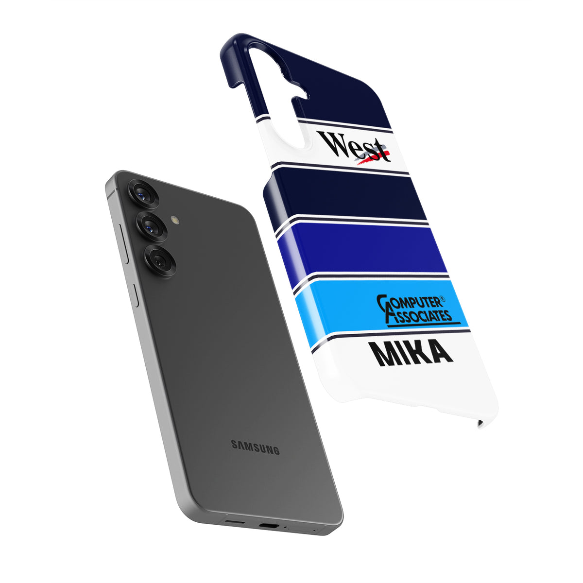 Samsung Galaxy F1 Case - Mika Häkkinen Helmet Design