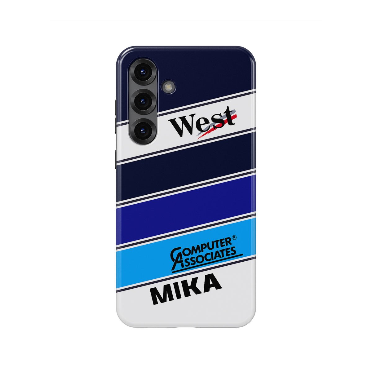 Samsung Galaxy F1 Case - Mika Häkkinen Helmet Design