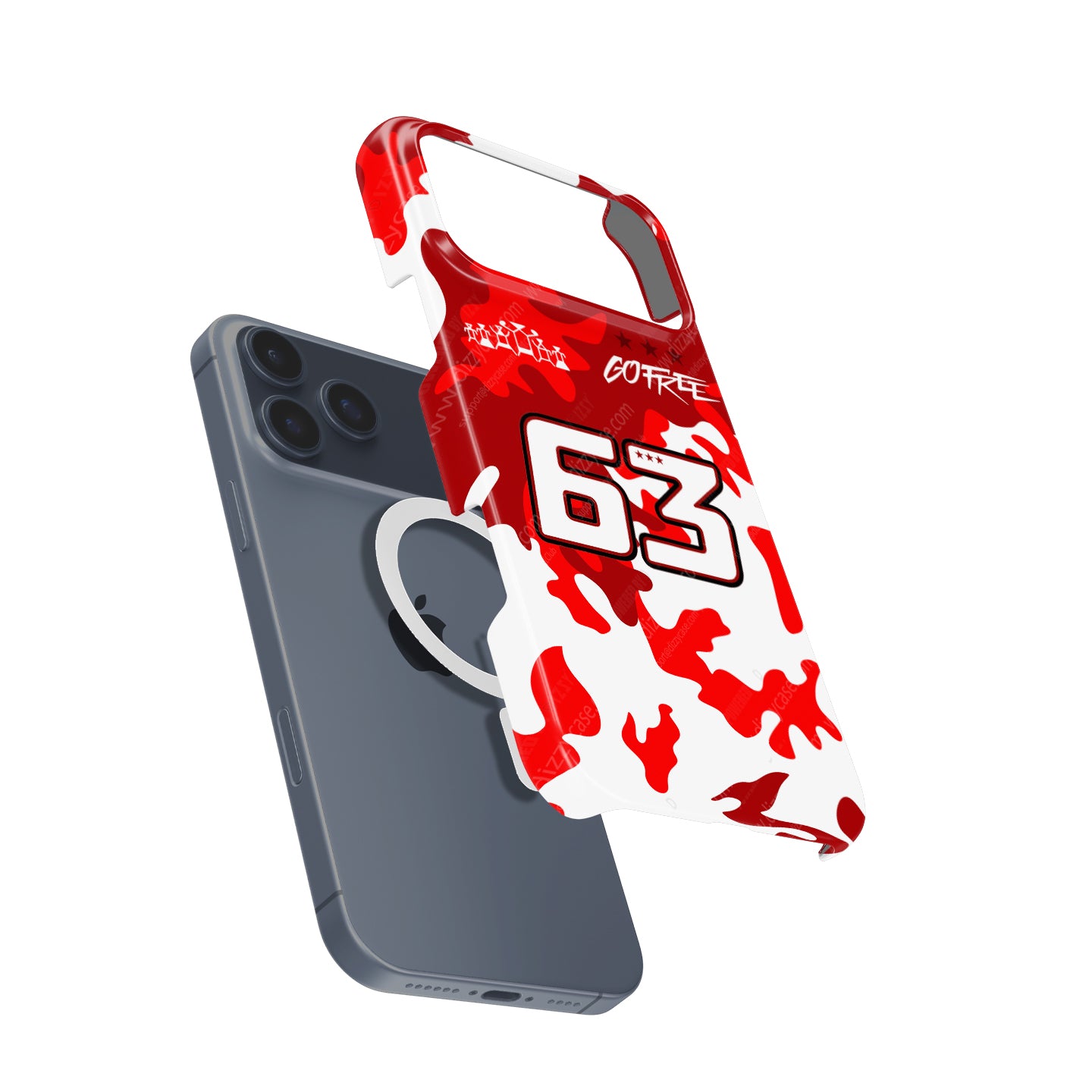 Coque de téléphone Tadej Pogacar 2024 Dual Triumph jaune et rose en jersey par DIZZY