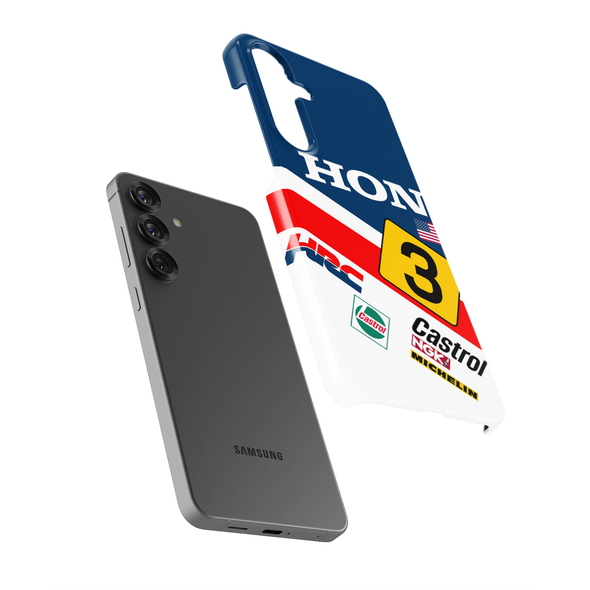 Ride with Racing History: Freddie Spencer NS500 Phone Case