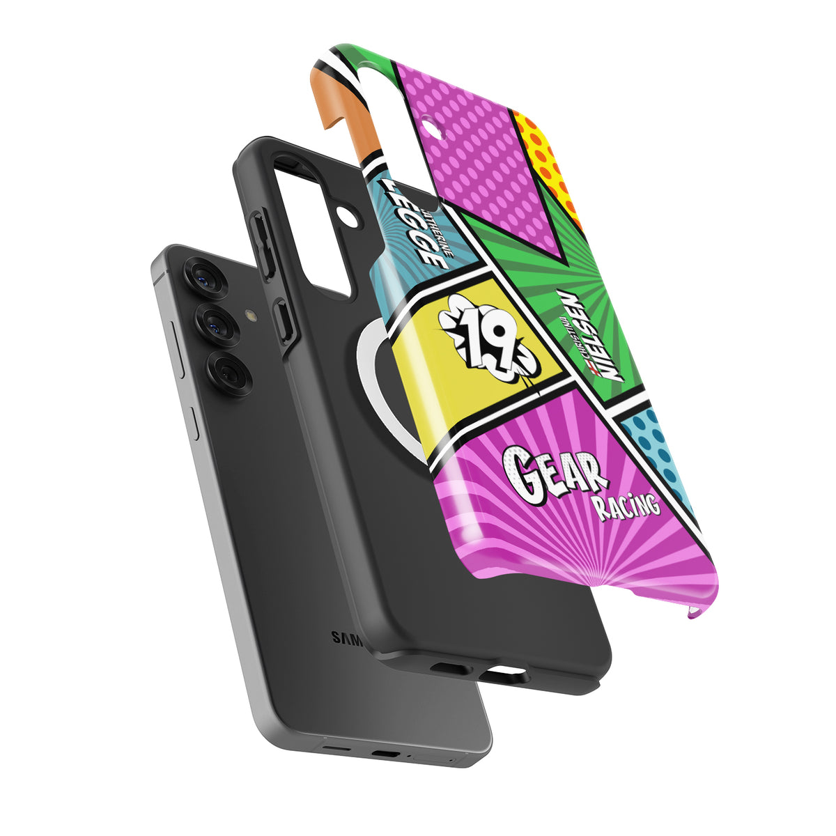GEAR Racing Pop Art Samsung Case – Lamborghini Huracan Style for Galaxy