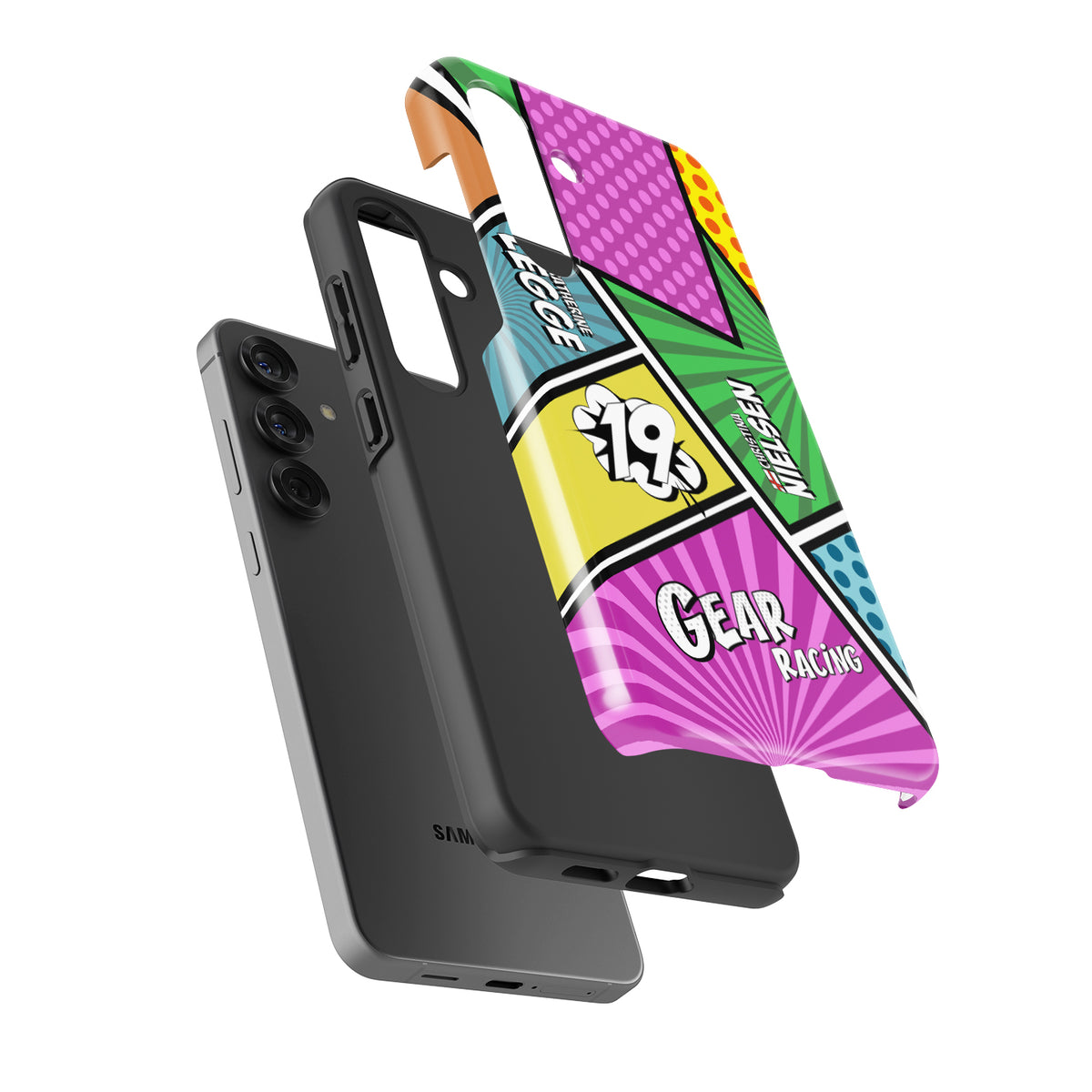 GEAR Racing Pop Art Samsung Case – Lamborghini Huracan Style for Galaxy