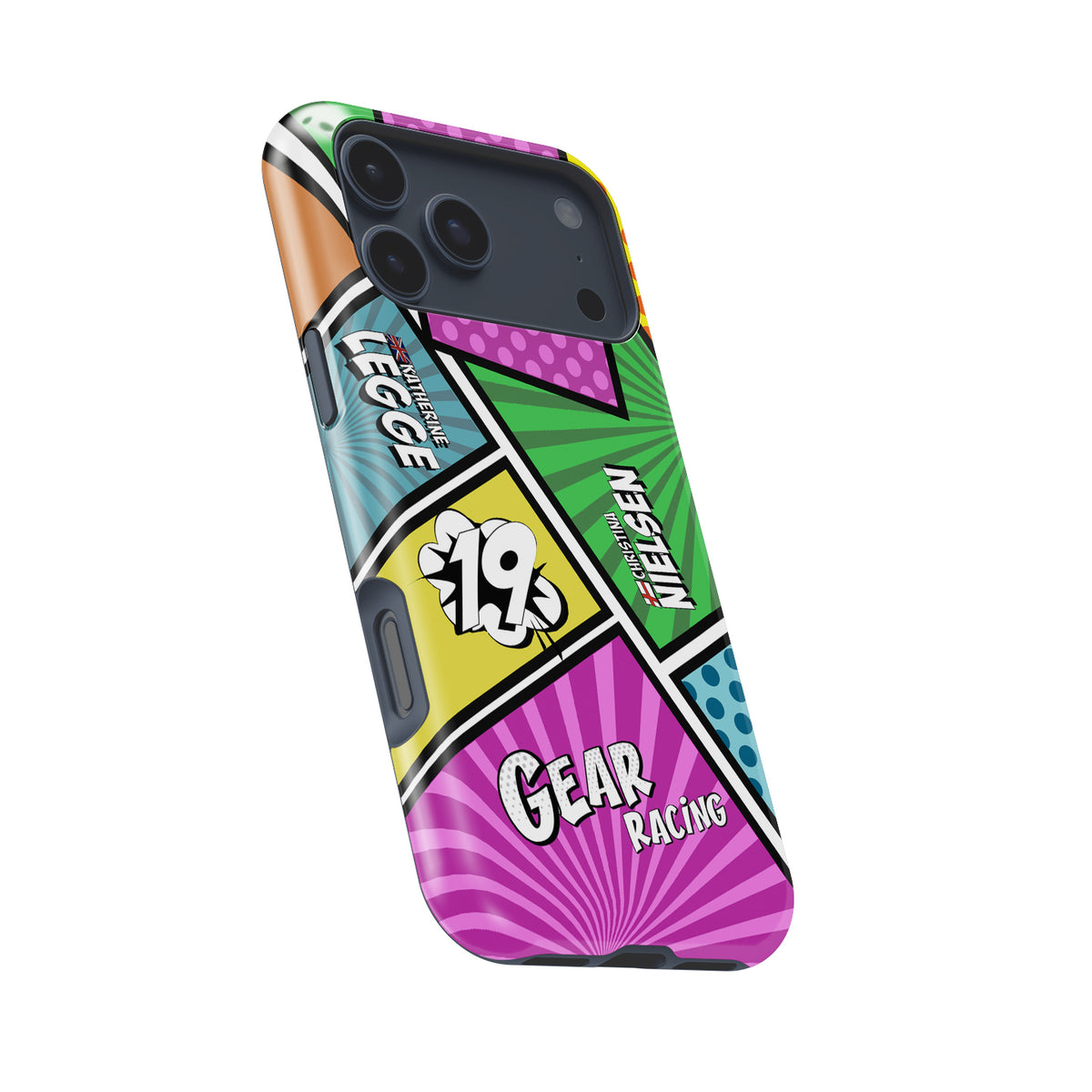 GEAR Racing Lamborghini Huracan iPhone Case – Pop Art Livery for Apple