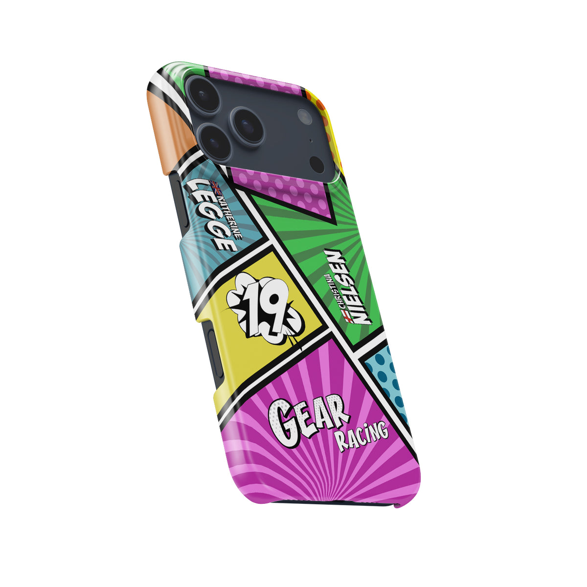 GEAR Racing Lamborghini Huracan iPhone Case – Pop Art Livery for Apple