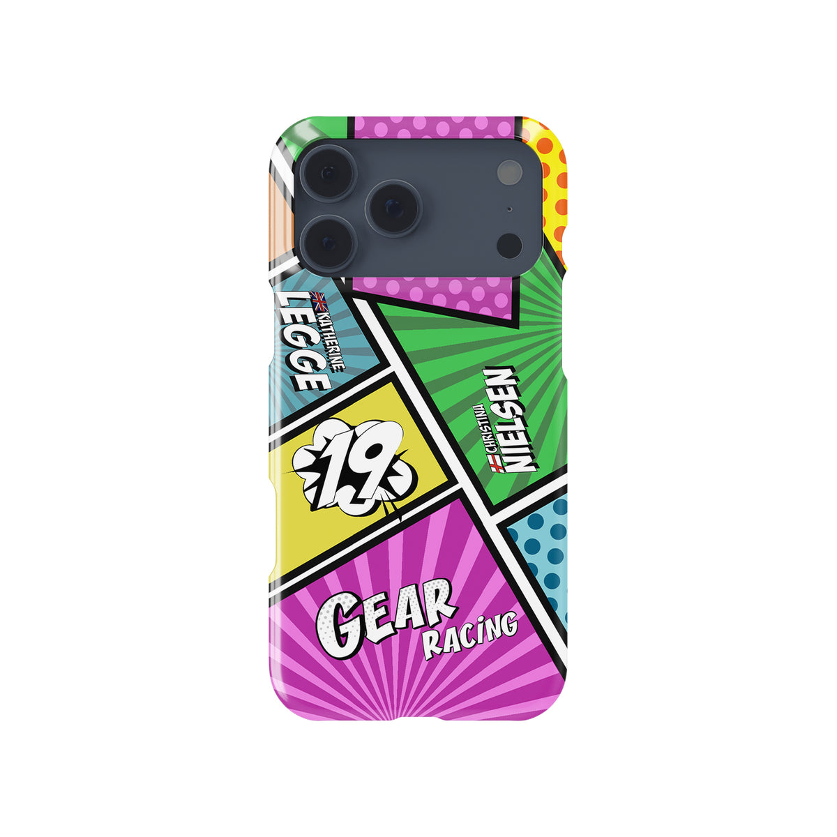 GEAR Racing Lamborghini Huracan iPhone Case – Pop Art Livery for Apple