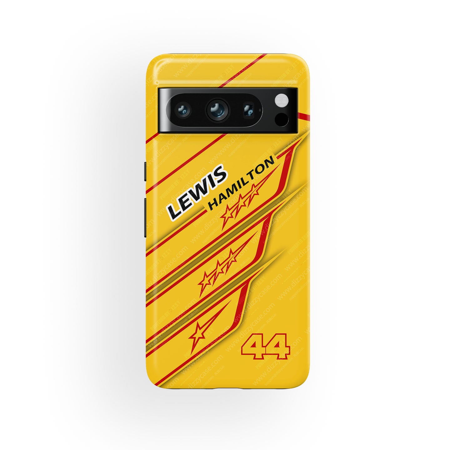 Funda para teléfono Tadej Pogacar 2024 Dual Triumph en jersey amarillo y rosa de DIZZY