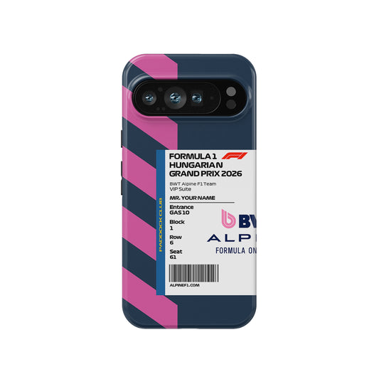 Custom Alpine VIP Ticket Case - Pixel, Huawei, OnePlus