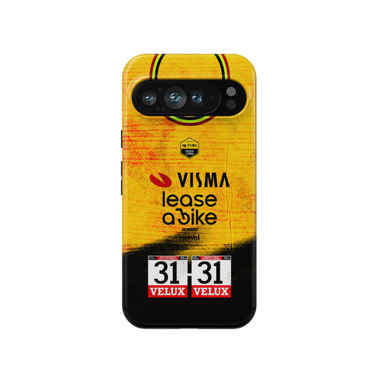 Paris-Roubaix 2026 Champion — Wout van Aert #31 | Visma Lease a Bike Phone Case for Google Pixel, Xiaomi, Huawei & More