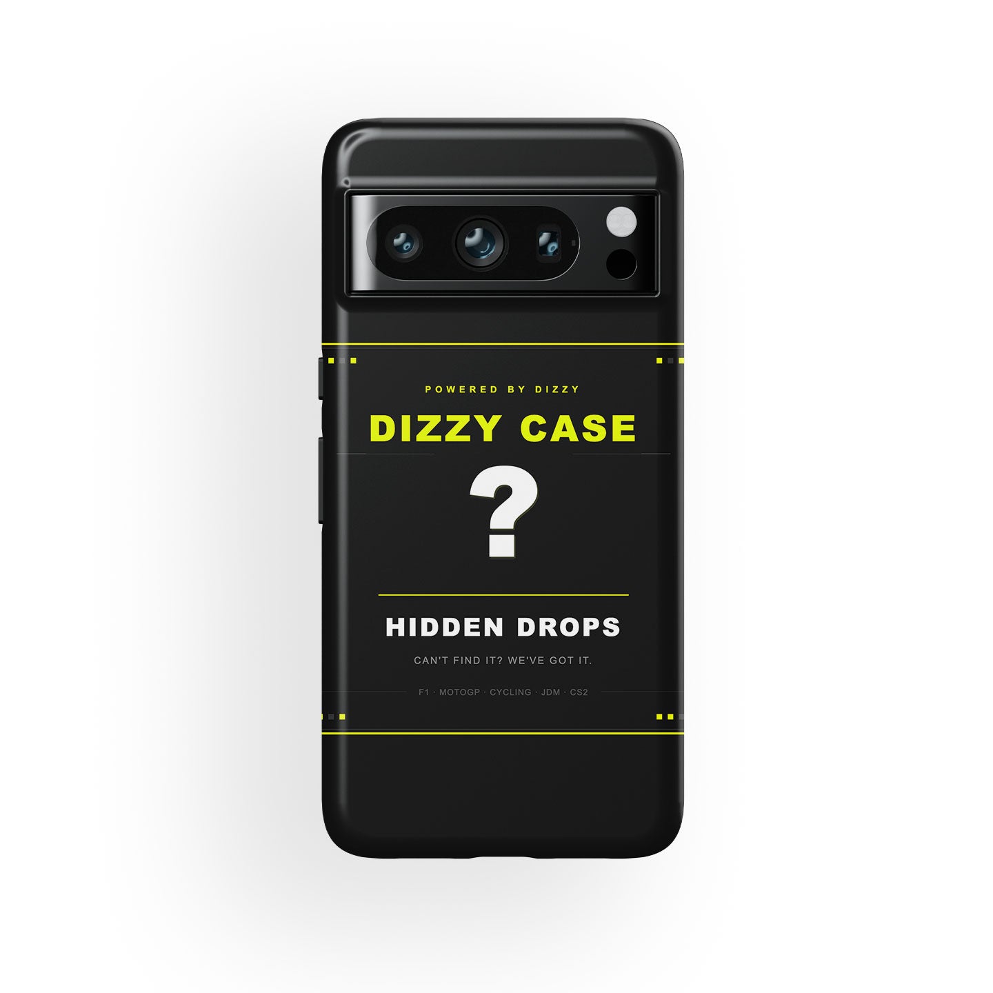 Funda para teléfono Tadej Pogacar 2024 Dual Triumph en jersey amarillo y rosa de DIZZY