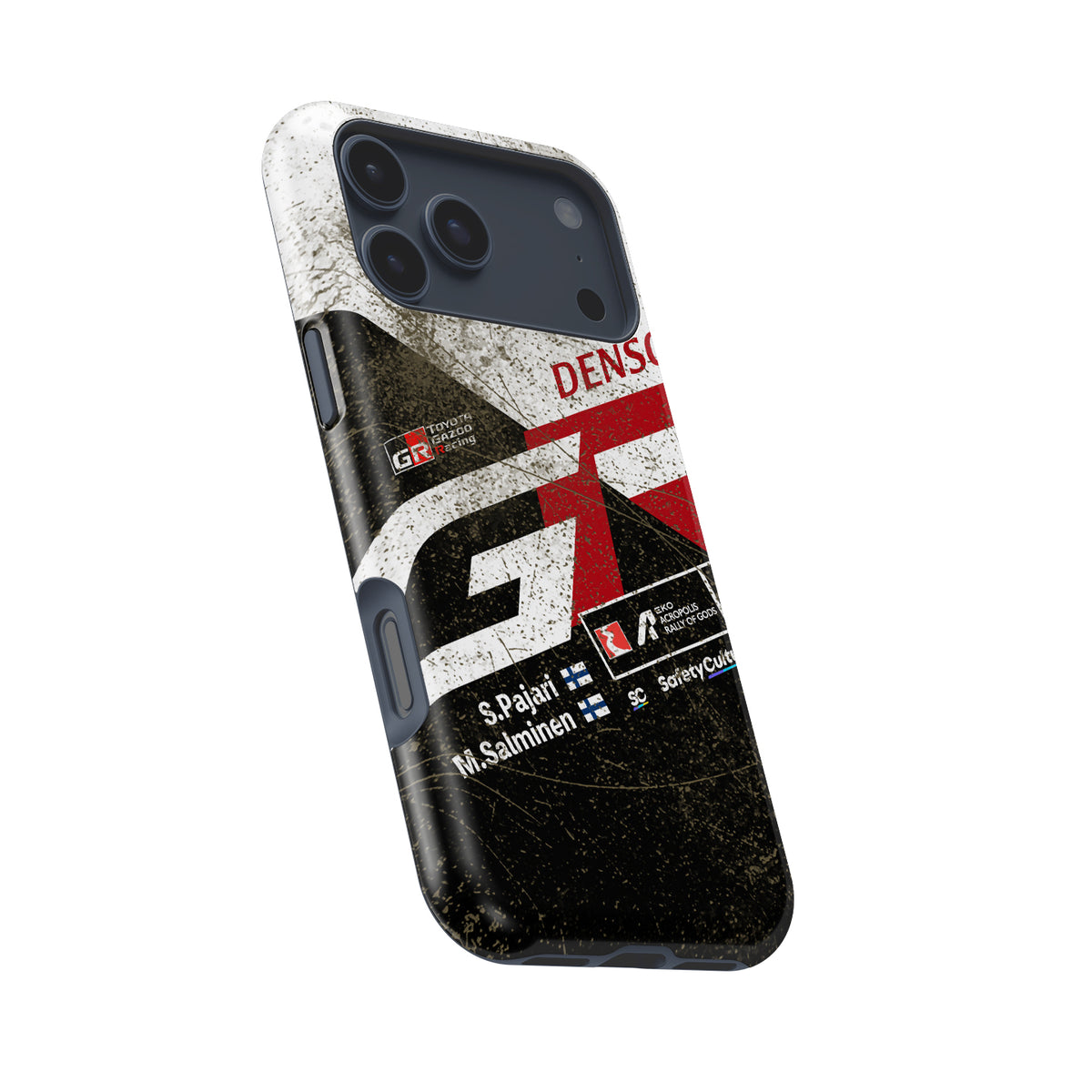 GR Yaris Rally1 Stage Finish Dirt Livery WRC rally iPhone case view 7