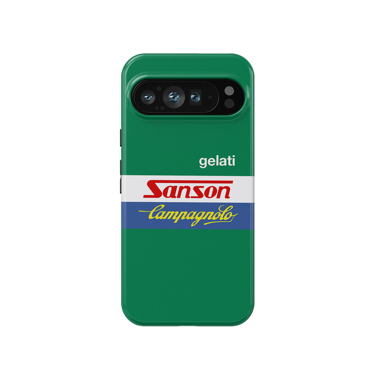 Gelati Sanson Campagnolo Phone Case: Vintage Cycling Style
