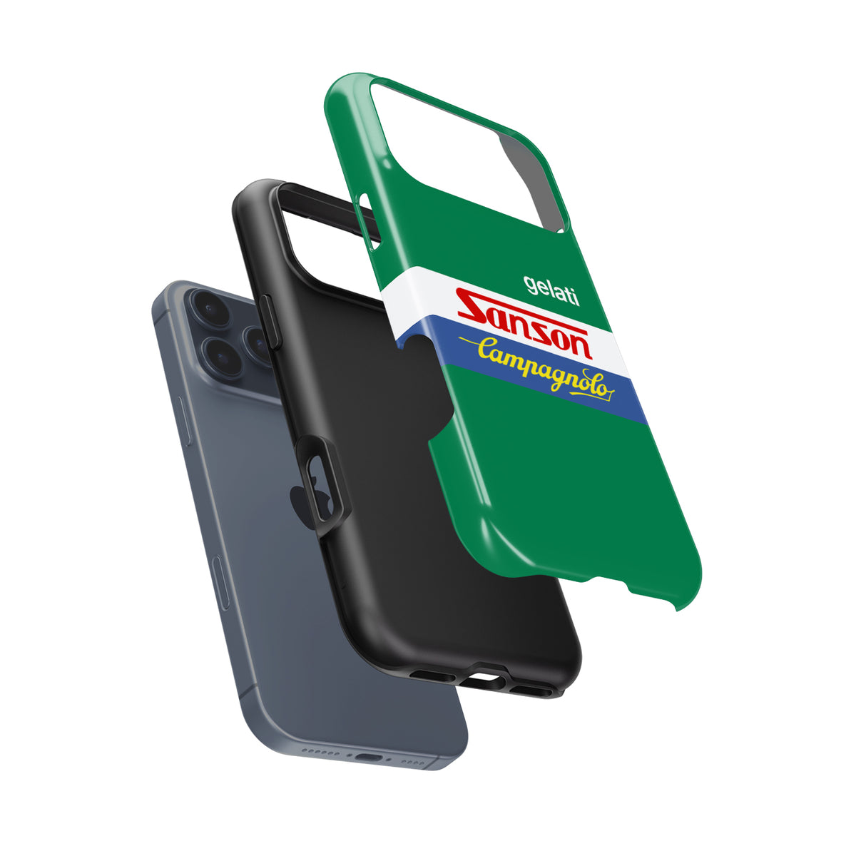 Gelati Sanson Campagnolo Phone Case: Vintage Cycling Style