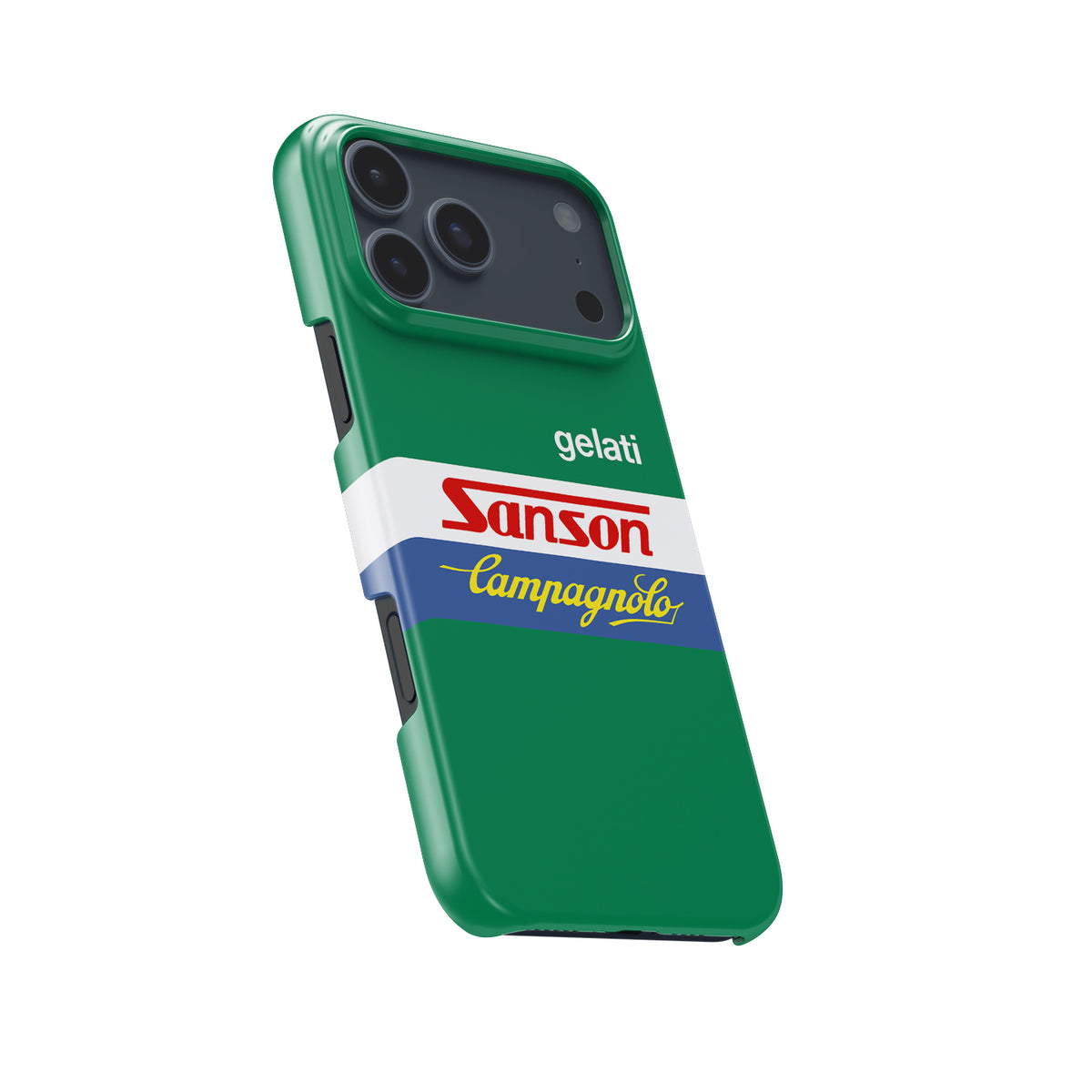 Embrace Classic Cycling Style with Gelati Sanson Campagnolo Phone Case cycling iPhone case view 5