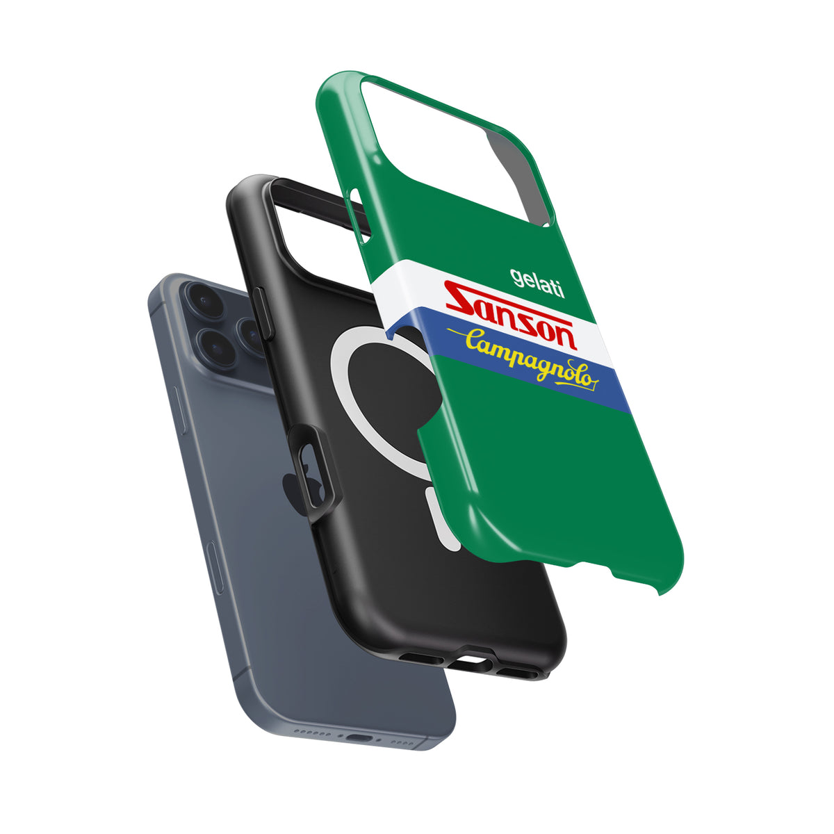 Gelati Sanson Campagnolo Phone Case: Vintage Cycling Style