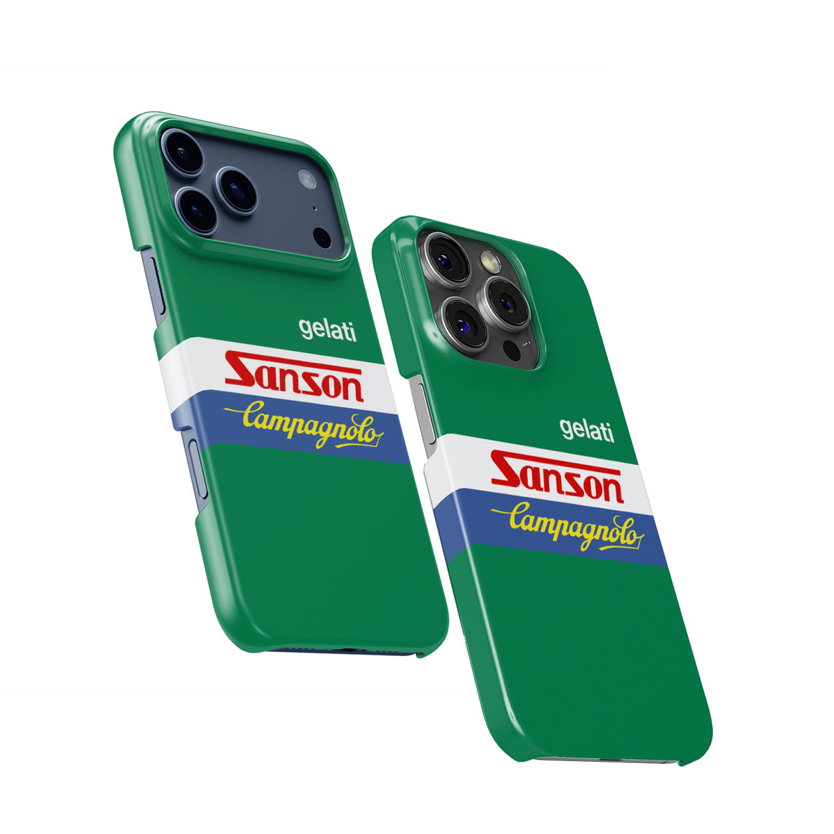 Embrace Classic Cycling Style with Gelati Sanson Campagnolo Phone Case cycling iPhone case view 2