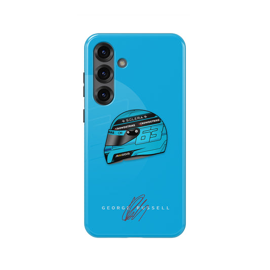 George Russell 2024 Helmet Design for Samsung Case