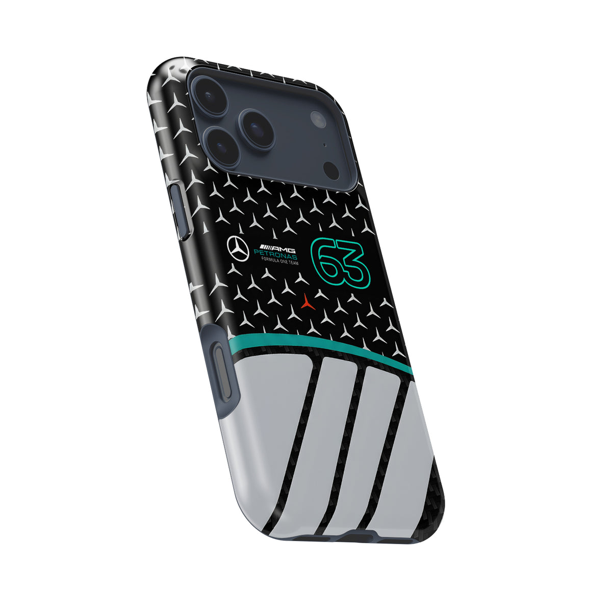 George Russell #63 Mercedes F1 W17 2026 Livery - iPhone Case