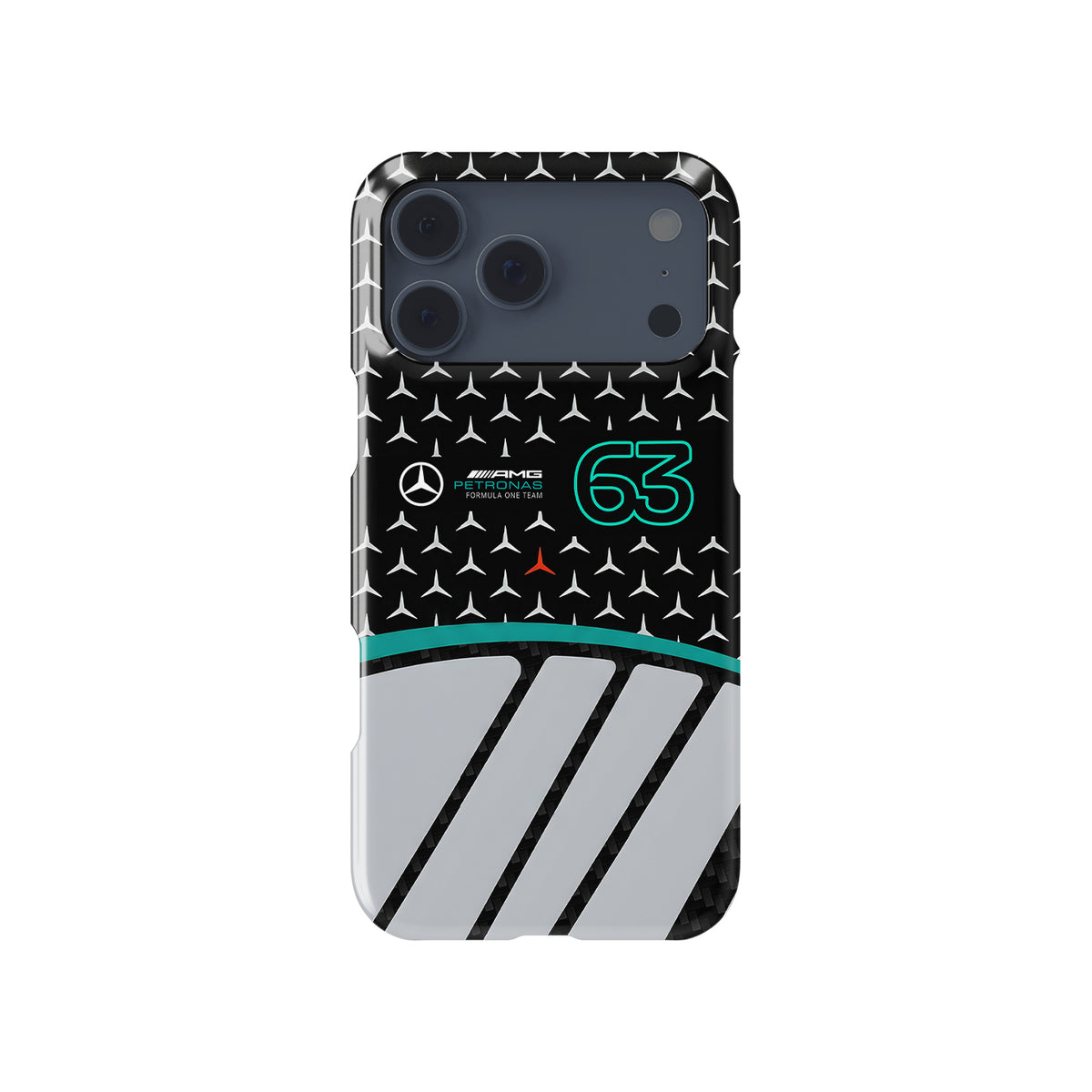 George Russell #63 Mercedes F1 W17 2026 Livery - iPhone Case