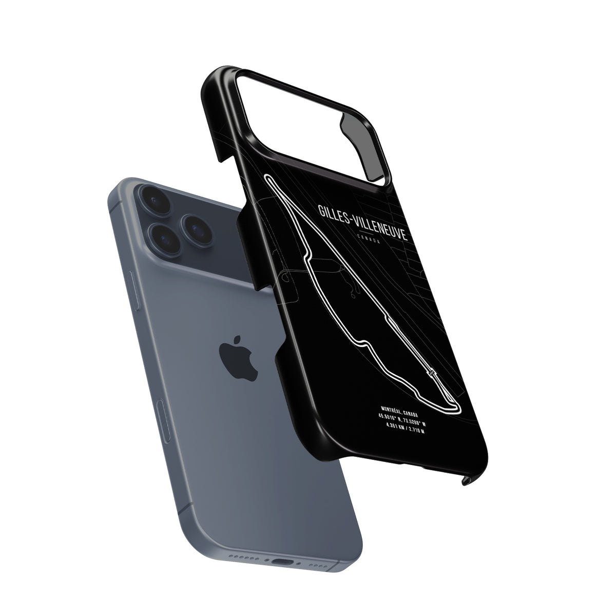 Gilles Villeneuve Montreal – Sleek Snap Design Formula 1 racing iPhone case view 3