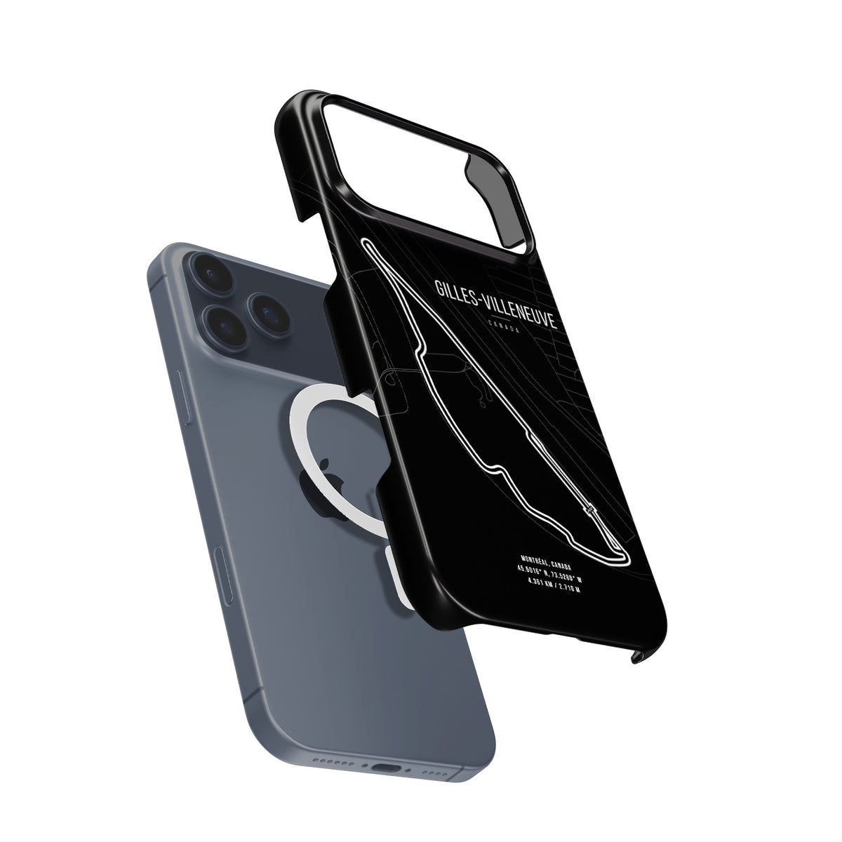 Gilles Villeneuve Montreal – Sleek Snap Design Formula 1 racing iPhone case view 4