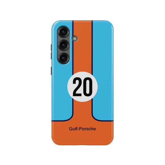 Sleek & Tough Gulf Porsche Phone Case for Racing Fans
