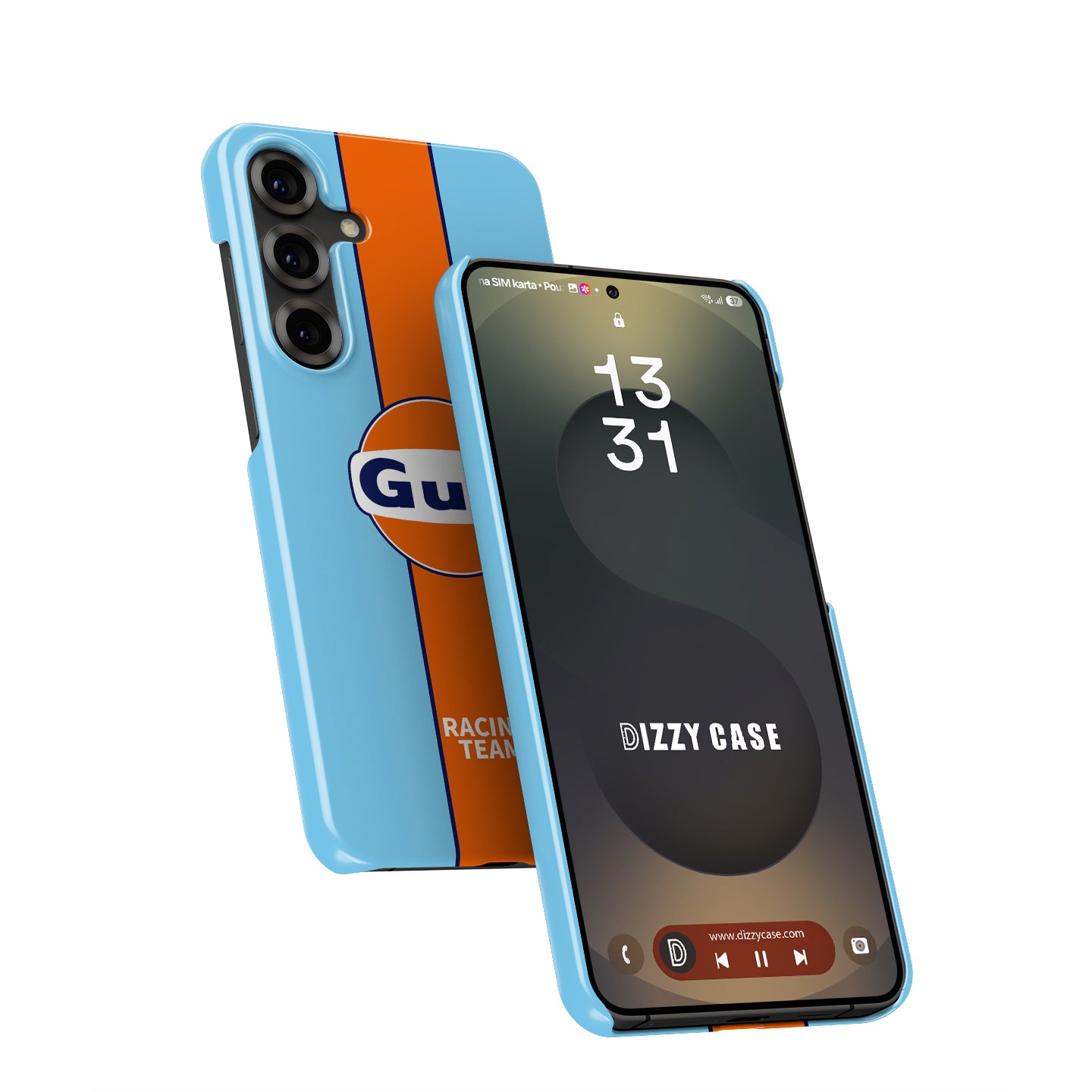 Gulf Racing Livery Samsung Case – Iconic Racing Style for Galaxy