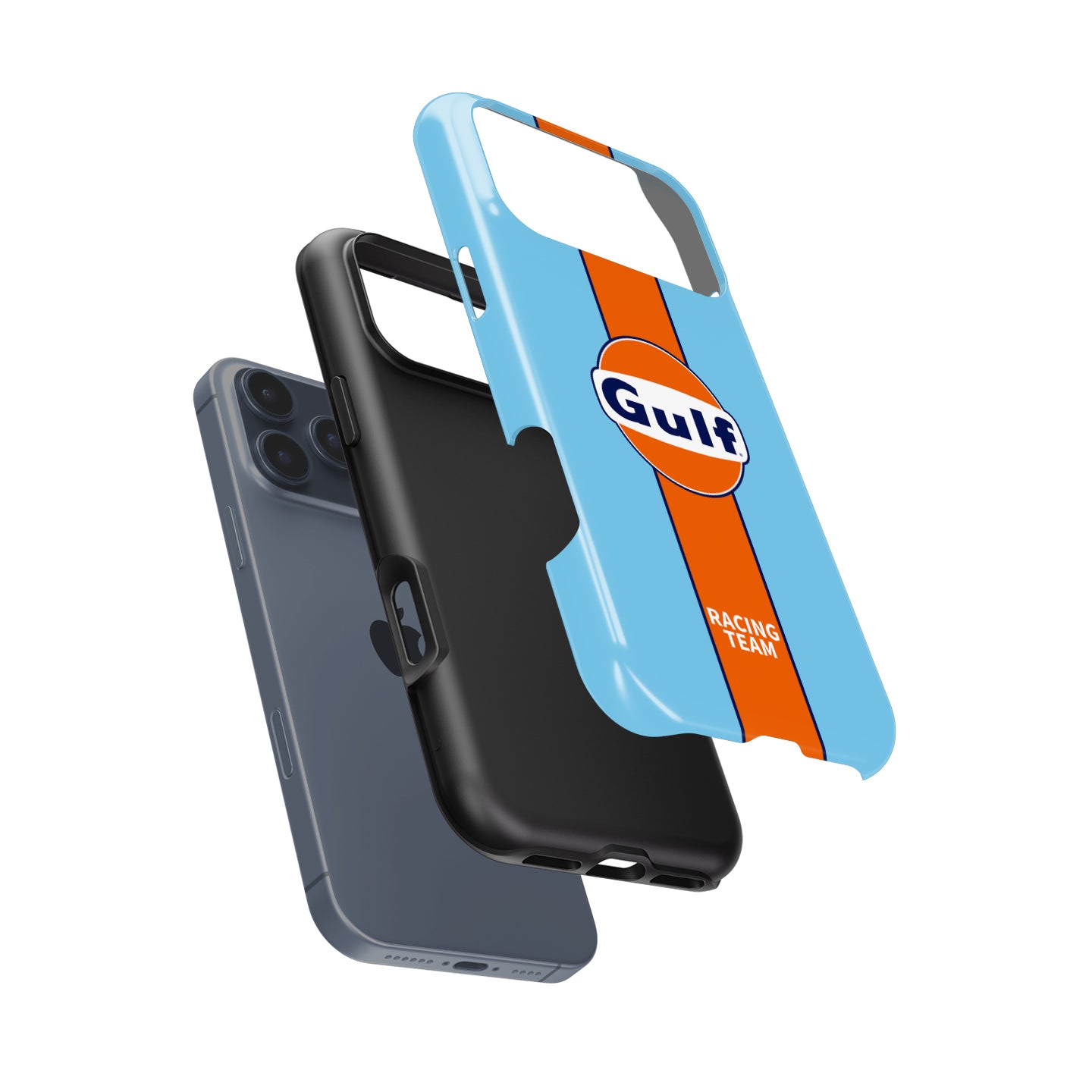 Gulf Racing Livery Case – Iconic Racing Legacy for Google, OnePlus & More
