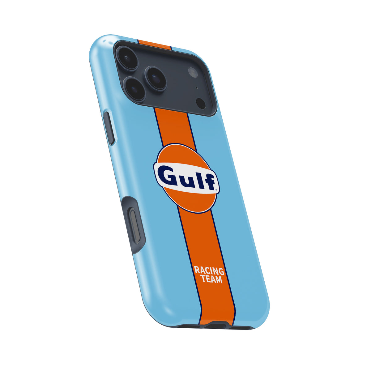 Unleash the Racing Legend: Gulf Racing Livery Phone Case