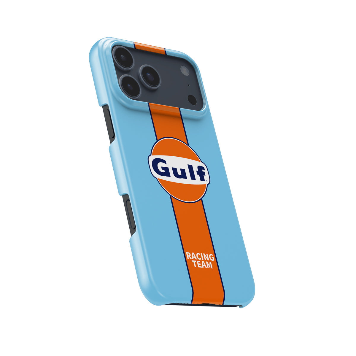 Unleash the Racing Legend: Gulf Racing Livery Phone Case