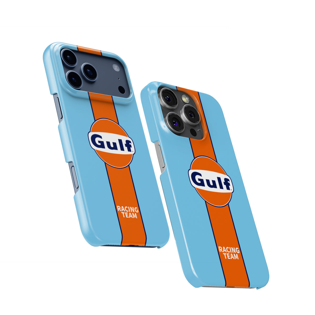 Unleash the Racing Legend: Gulf Racing Livery Phone Case