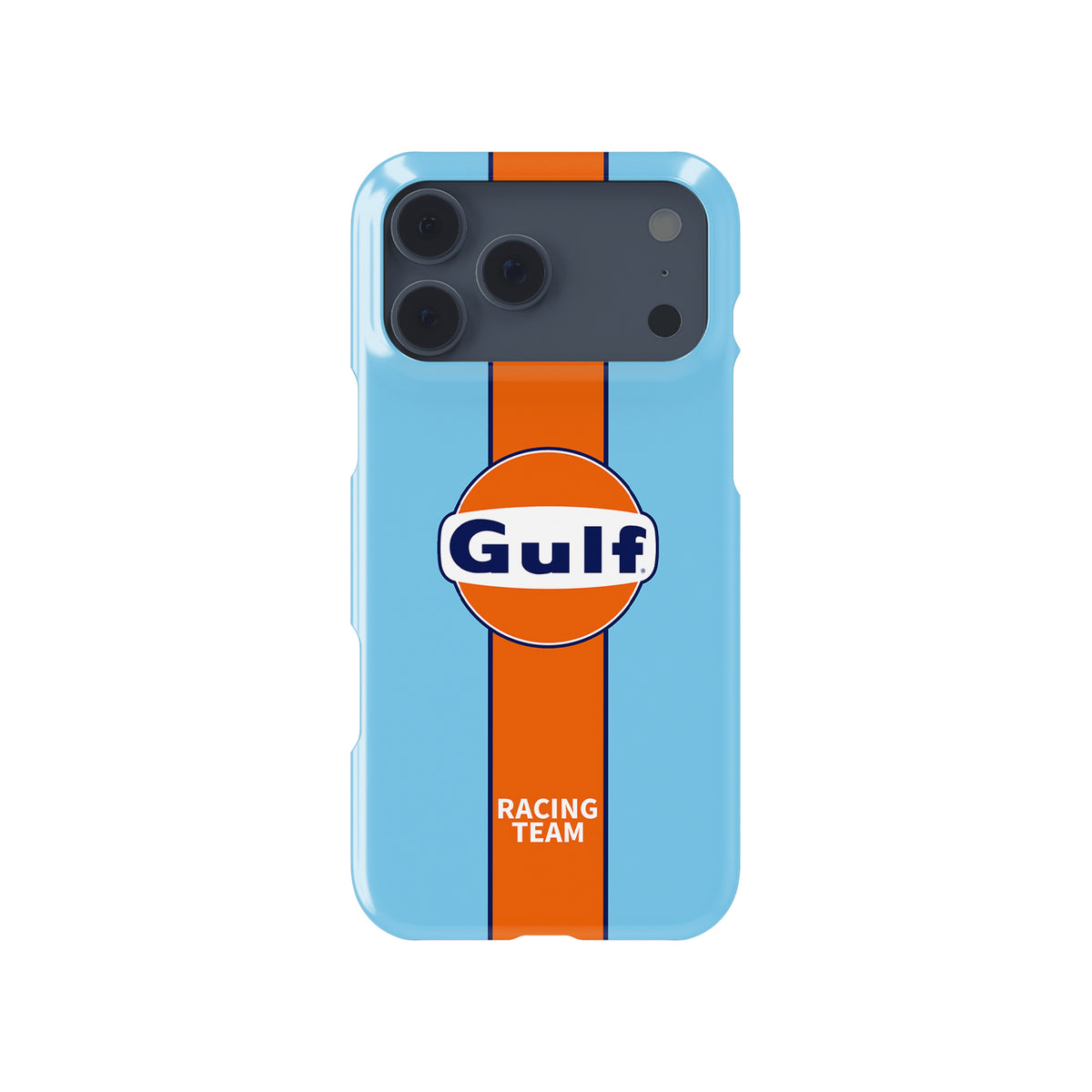 Unleash the Racing Legend: Gulf Racing Livery Phone Case