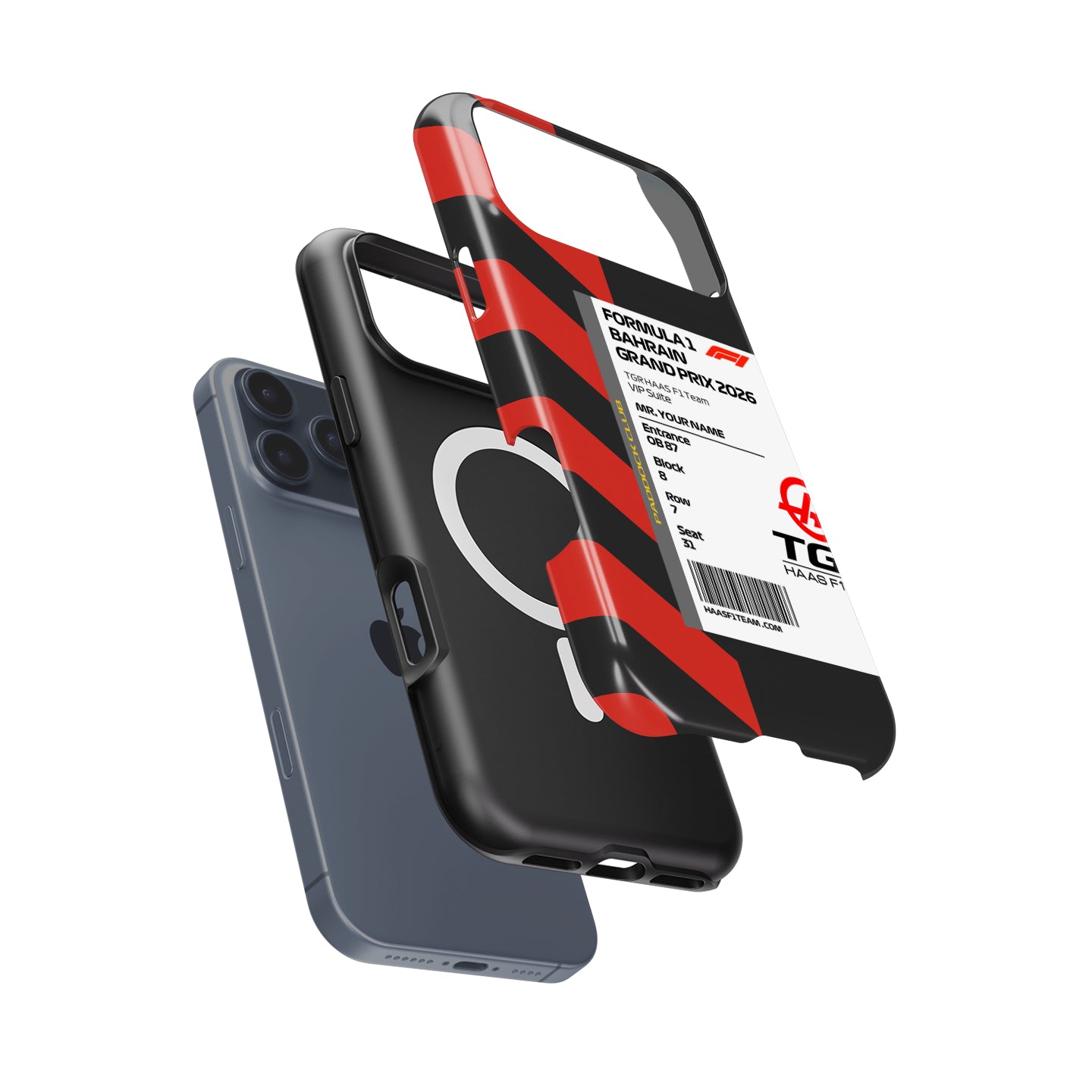 Custom TGR Haas VIP Ticket Case - Pixel, Huawei, OnePlus