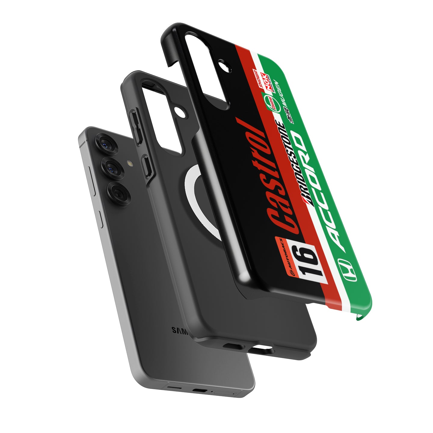 Honda Castrol MUGEN NSX JGTC Phone Case: Racing Heritage in Your Pocket