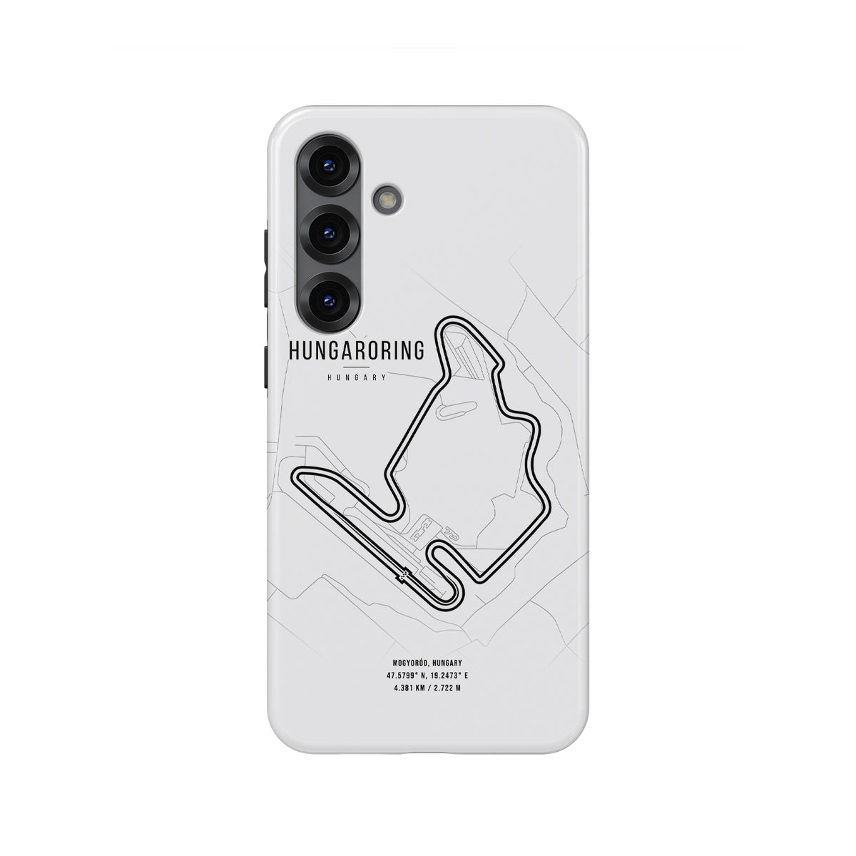 Tough Samsung Case – Hungarian Grand Prix Track Map