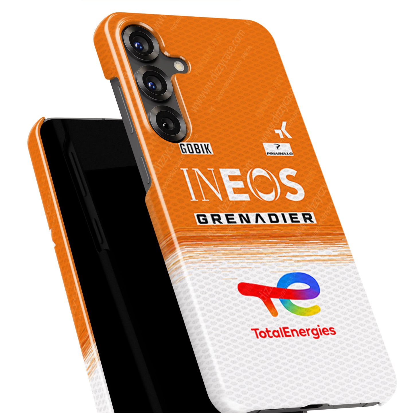 INEOS Grenadiers 2026 Team Jersey Phone Case | TotalEnergies Orange Edition for Samsung Galaxy