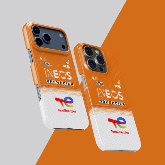 INEOS Grenadiers 2026 Team Jersey Phone Case | TotalEnergies Orange Edition for iPhone