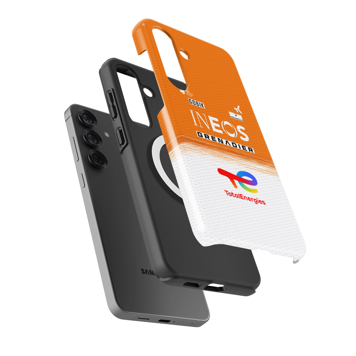 INEOS Grenadiers 2026 Team Jersey Phone Case | TotalEnergies Orange Edition for Samsung Galaxy