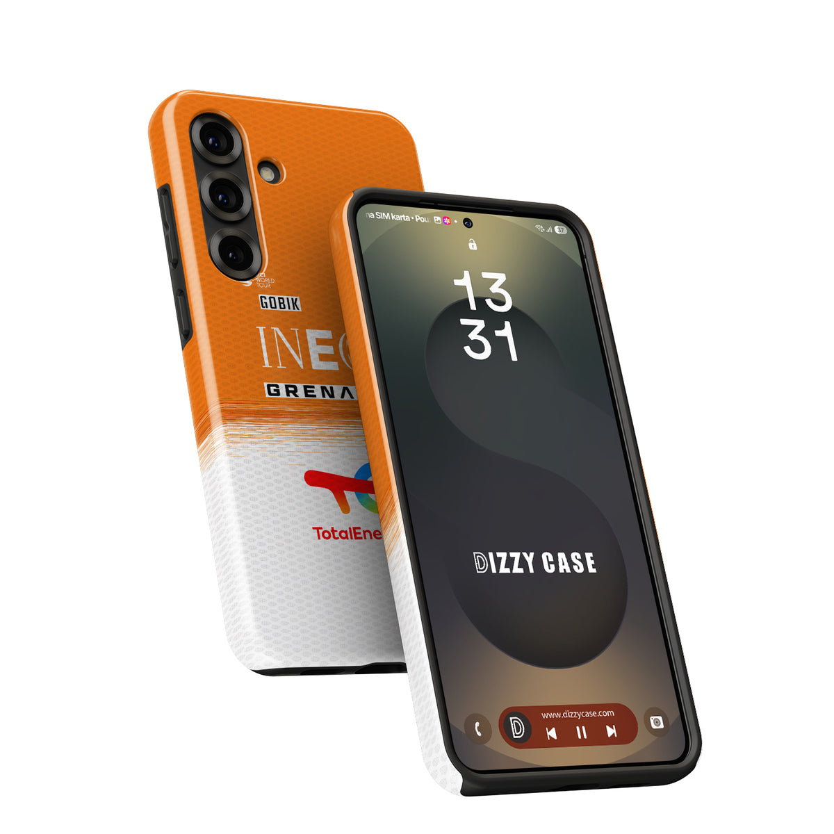 INEOS Grenadiers 2026 Team Jersey Phone Case | TotalEnergies Orange Edition for Samsung Galaxy