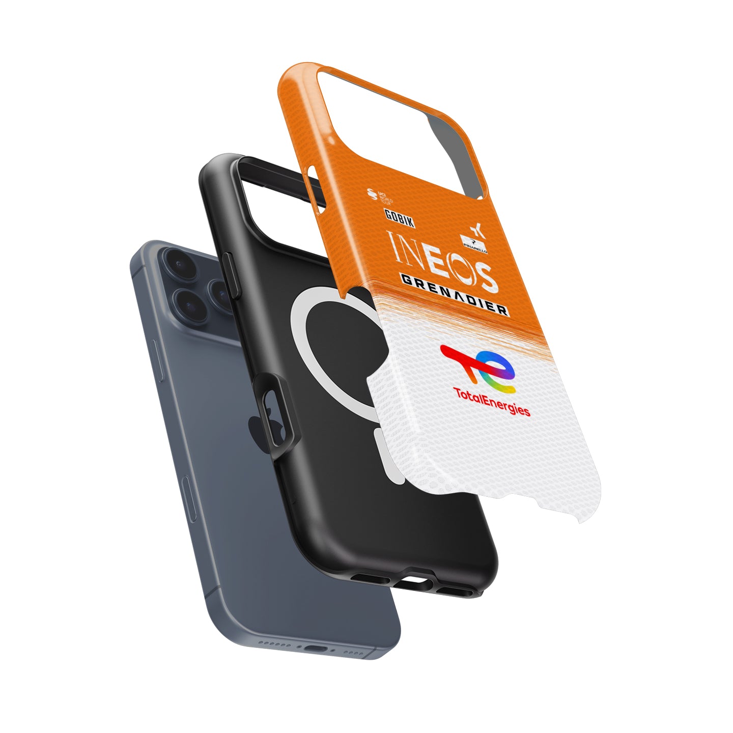 INEOS Grenadiers 2026 Team Jersey Phone Case | TotalEnergies Orange Edition for Google Pixel, Xiaomi & More