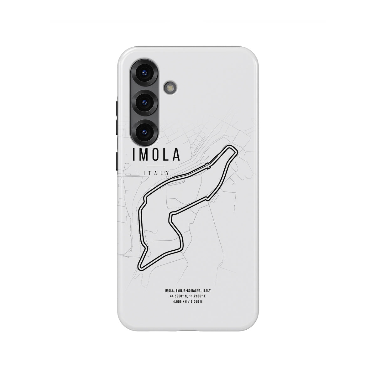 Imola F1 Track Map Grand Prix - Samsung Phone Case