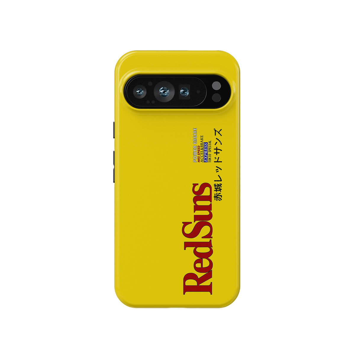 Initial D RedSuns Yellow FD RX-7 Phone Case for Pixel, Xiaomi, OnePlus & Huawei — Keisuke JDM
