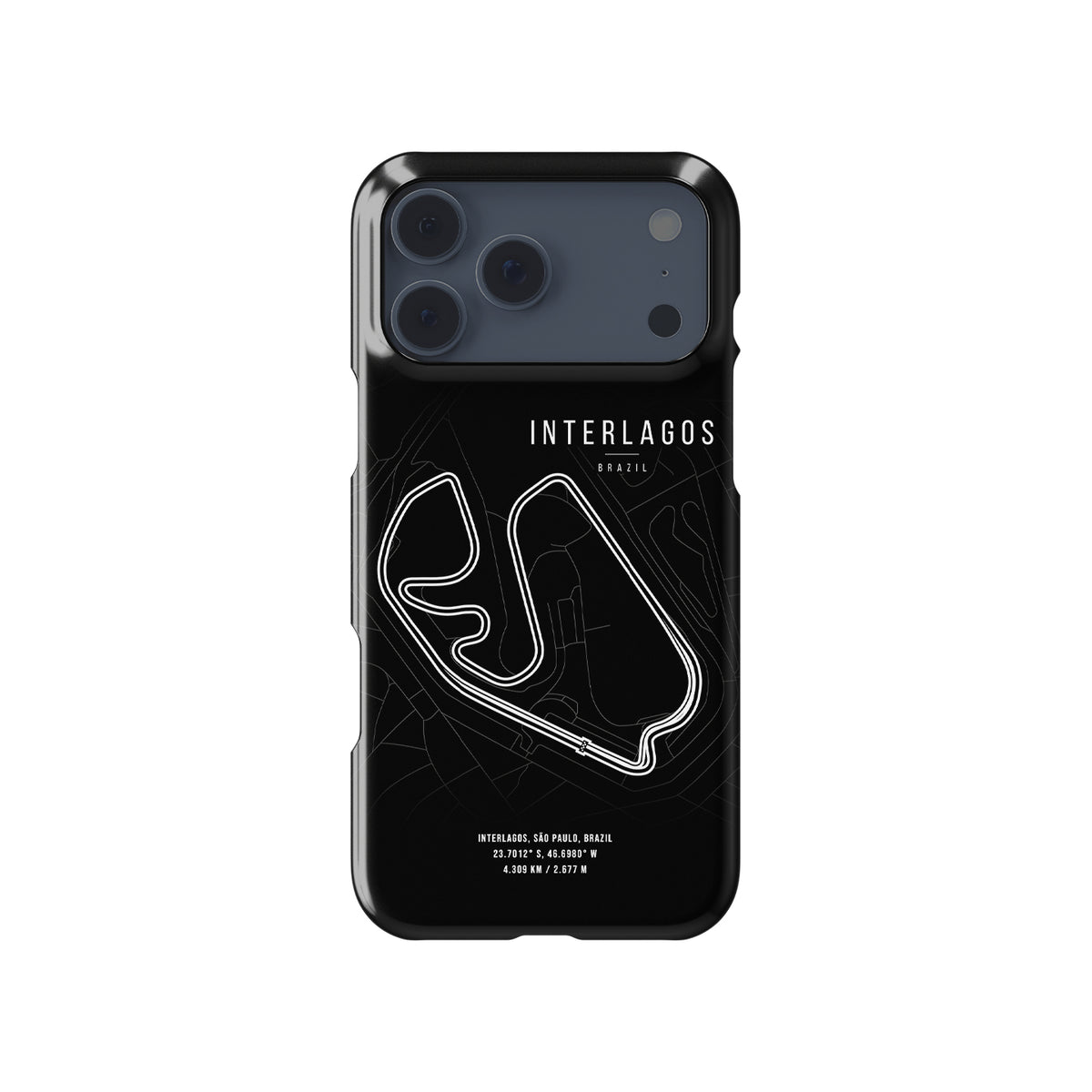Interlagos F1 Track Formula 1 racing iPhone case view 1