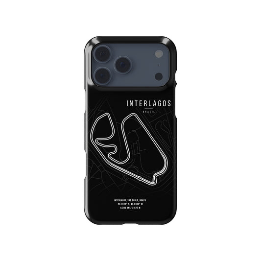 Interlagos F1 Track Formula 1 racing iPhone case view 1