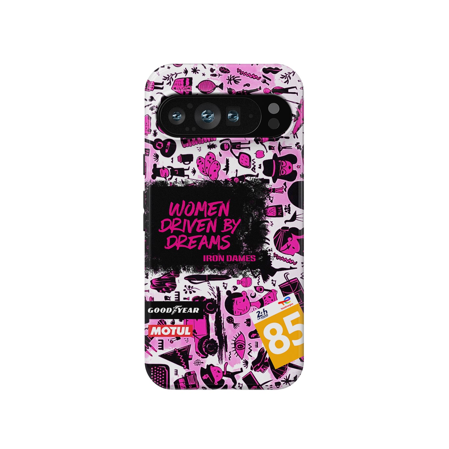 Iron Dames #85 Le Mans 2024 Case – For Google, OnePlus & More