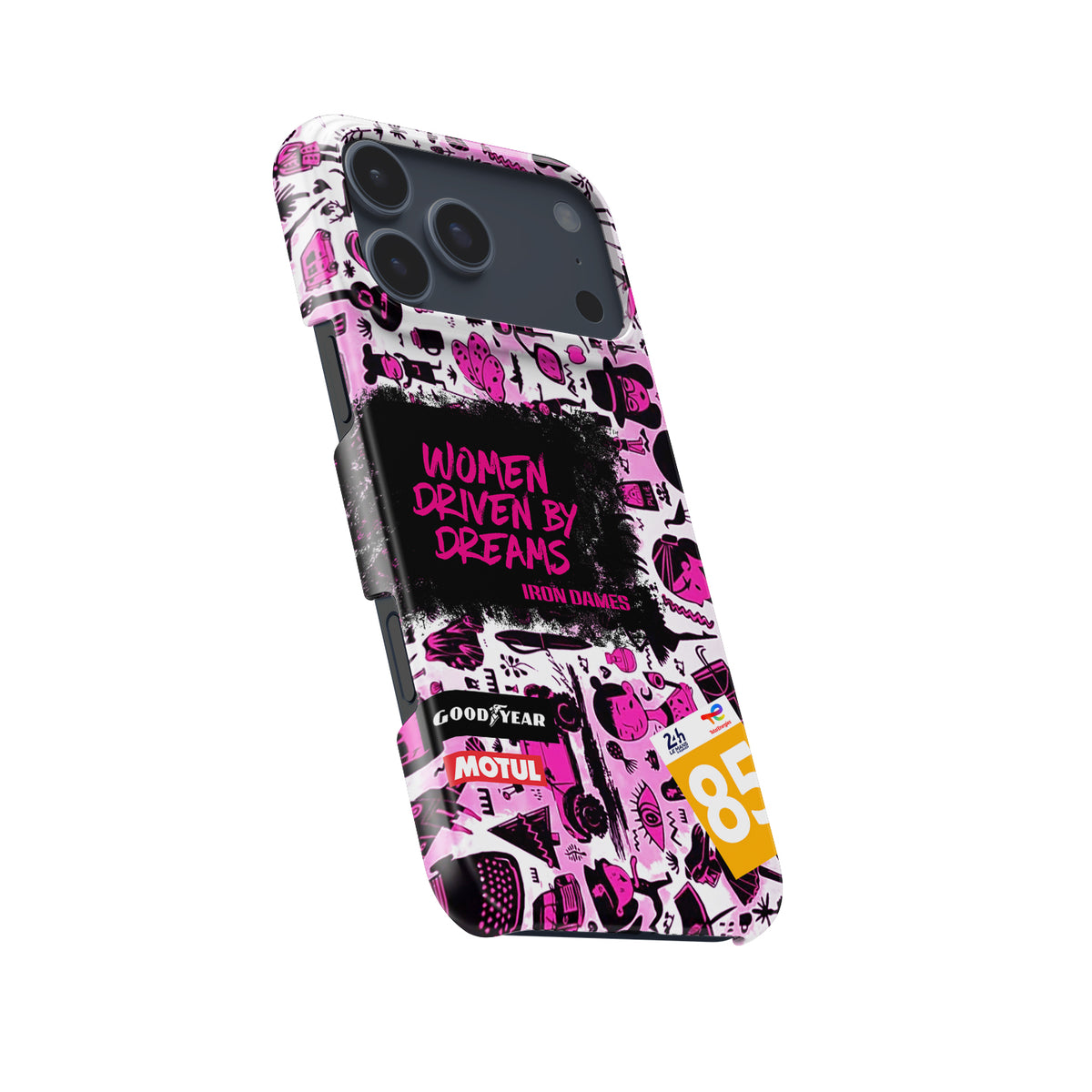 Iron Dames #85 Le Mans iPhone Case – Celebrating Diversity & Dreams