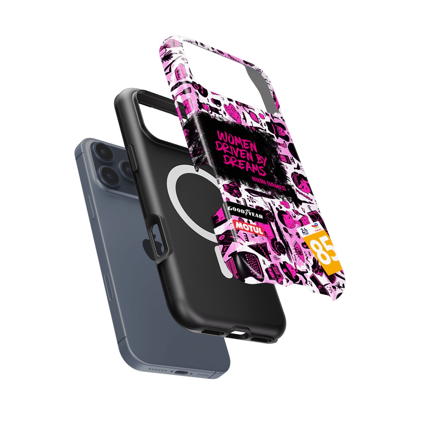 Iron Dames #85 Le Mans 2024 Case – For Google, OnePlus & More