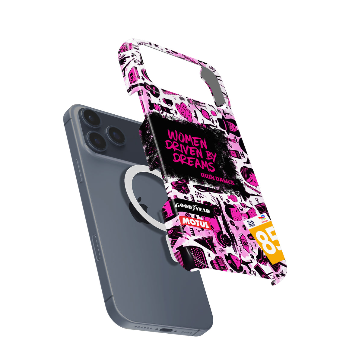 Iron Dames #85 Le Mans iPhone Case – Celebrating Diversity & Dreams
