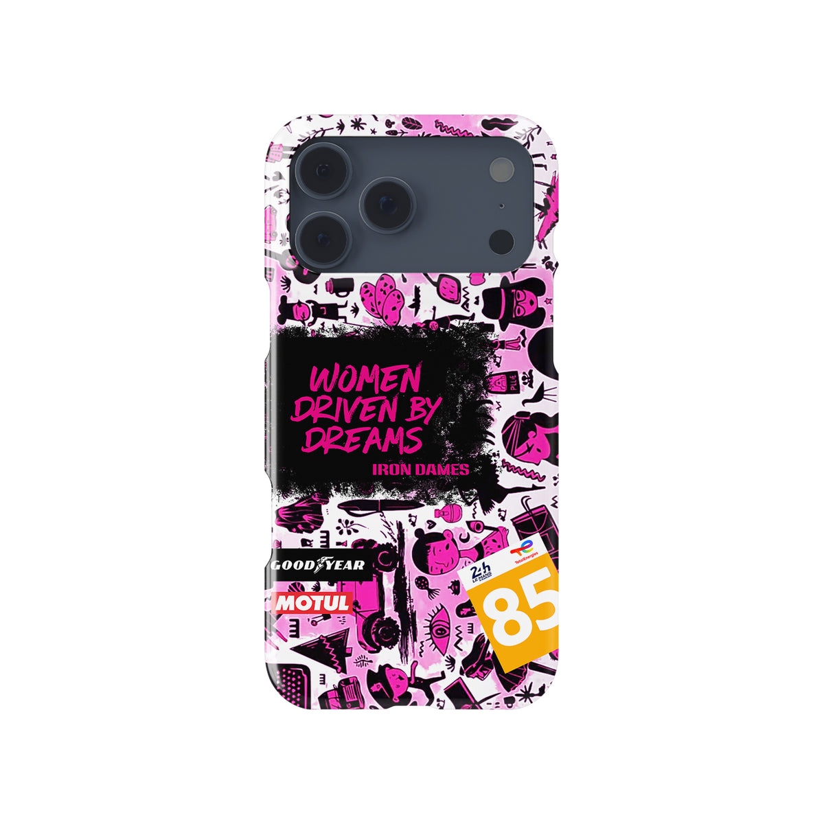 Iron Dames #85 Le Mans iPhone Case – Celebrating Diversity & Dreams